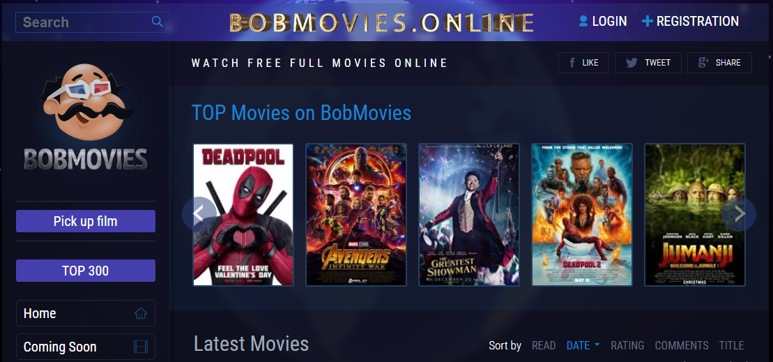 Watch free movies online