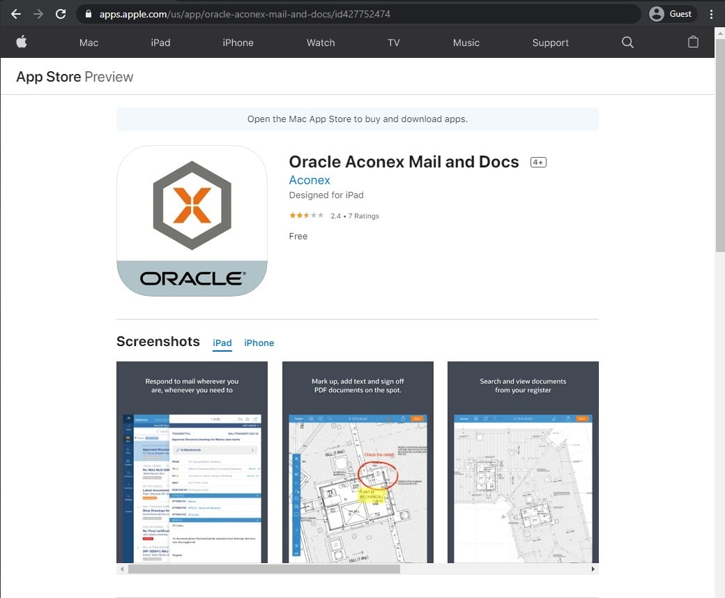 Oracle Aconex Mail and Docs