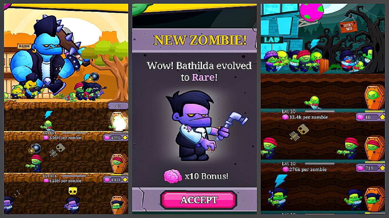 Zombie Labs: Idle Tycoon